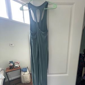 lululemon athletica Teal Racerback Maxi Dress